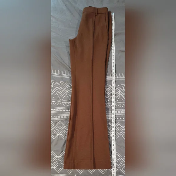 Dorothee Schumacher Brown Flared Trousers Size 3 (M) - Picture 2 of 8